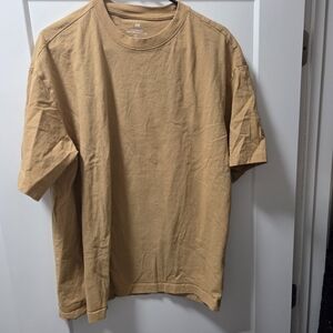 H&M Men's Tan T-Shirt